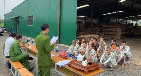  100 phạm nhân tranh tài ở hội thi tay nghề giỏi