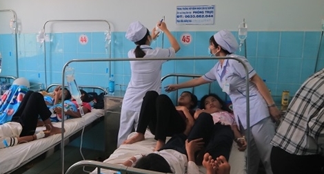 Ăn bánh mì, 135 học sinh bị ngộ độc