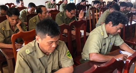 Tập huấn nghiệp vụ cho Công an xã bán chuyên trách