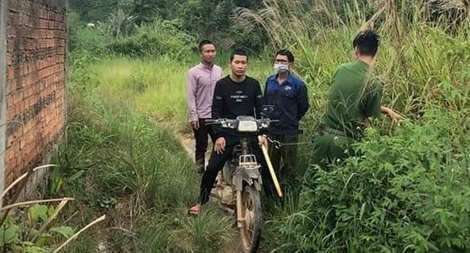 Bắt đối tượng chém Trưởng Công an xã rồi bỏ trốn