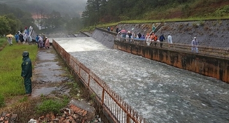 Cảnh báo 5 hồ thủy lợi ở Lâm Đồng xuất hiện dấu hiệu bất thường