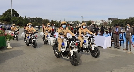 Đà Lạt ra quân đảm bảo trật tự đô thị, an toàn giao thông