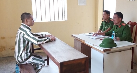 Phạm nhân tội giết người trốn khỏi trại giam đã bị bắt