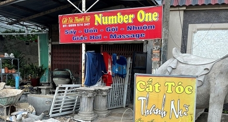 Ổ mại dâm núp bóng tiệm cắt tóc