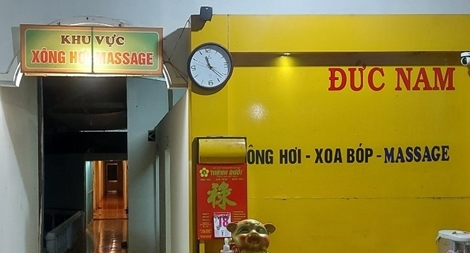 Phát hiện cơ sở massage phục vụ khách mùa dịch
