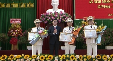 Công an Lâm Đồng gặp mặt 75 năm ngày truyền thống An ninh nhân dân