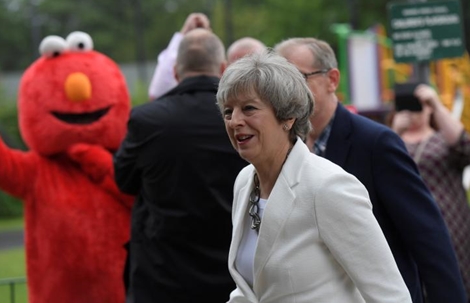 Những hình ảnh đầu tiên trong cuộc bầu cử Quốc hội Anh 