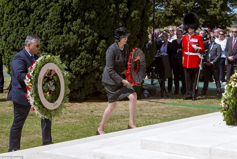 Tưởng niệm 100 năm trận đánh "khốc liệt nhất" trong Thế chiến I