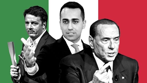 "Điểm danh" ba lực lượng cốt lõi trong bầu cử Italy 2018 