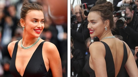 Tình cũ CR7 rạng ngời tại thảm đỏ Cannes 