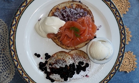 Món bánh kếp TrumPutin "gây sốt" tại Phần Lan 