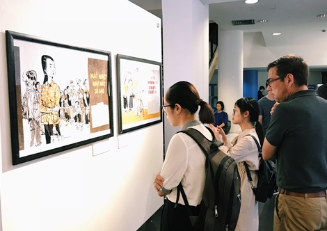 Triển lãm "Thương nhớ thời bao cấp" níu lòng độc giả thủ đô 