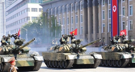 Lễ diễu binh nỗ lực phi hạt nhân trong ngày Quốc khánh Triều Tiên 