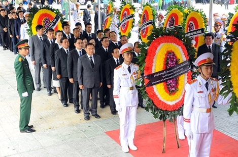 Bạn bè quốc tế xúc động tiễn biệt Chủ tịch nước Trần Đại Quang