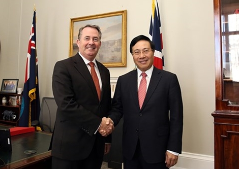 Phó Thủ tướng Phạm Bình Minh thăm chính thức Vương quốc Anh và Bắc Ireland 