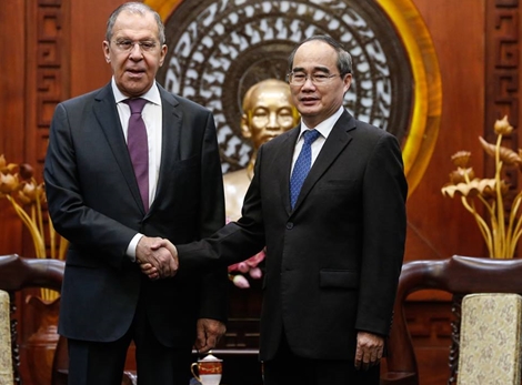 Ngoại trưởng Nga bàn về hợp tác quốc tế trong thế giới biến động tại TPHCM