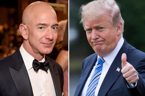Ông chủ Amazon vẫn giàu nhất thế giới, Tổng thống Trump thăng hạng
