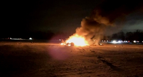 Sân bay quốc tế Baghdad bị nã tên lửa 