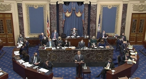 Thượng viện Mỹ bác lập luận của nhóm luật sư bảo vệ ông Trump 