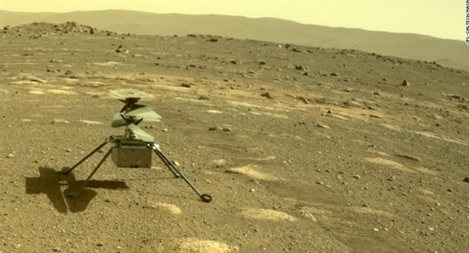 Trực thăng của NASA tạo kỳ tích trên sao Hỏa 
