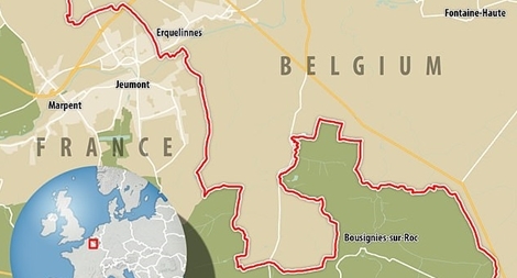 Một nông dân Bỉ "lấn" 1.000m2 đất vùng biên của Pháp