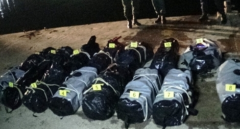 Nửa tấn cocaine trôi dạt trên vùng biển Algeria 