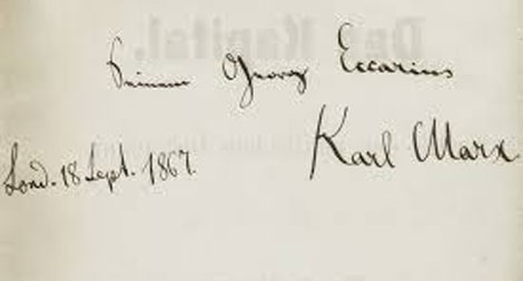 Quyển sách của Karl Marx được mua với giá kỷ lục