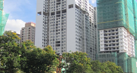 Chủ đầu tư dự án Golden West bịt kín các ô thông sàn, vi phạm trật tự xây dựng