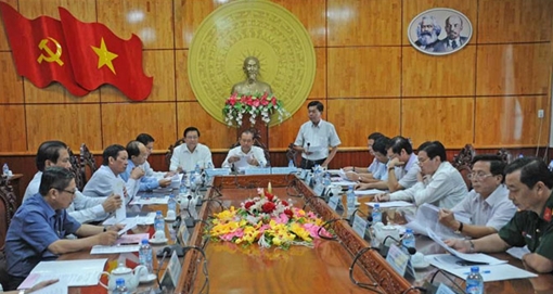 Phó Thủ tướng Trương Hòa Bình làm việc tại tỉnh Long An