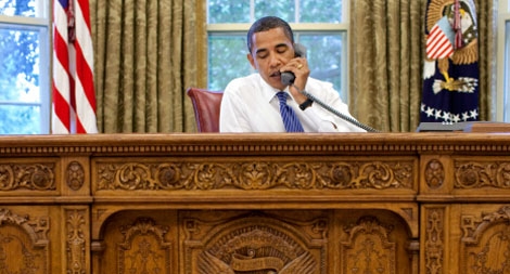 Chiếc bàn trải qua hơn 20 đời Tổng thống Mỹ