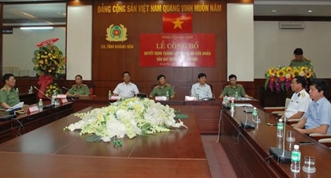 Thành lập Công an cửa khẩu sân bay quốc tế Cam Ranh