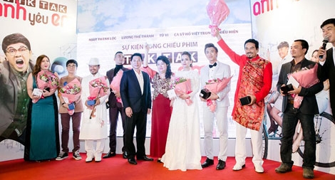 Dàn sao Việt tập nập tới dự ra mắt phim “Tik Tak anh yêu em”