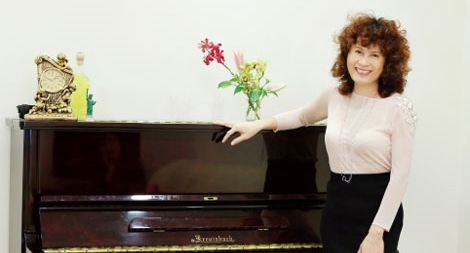 Nghệ sĩ piano Thái Hồng Nga: Ngồi vào đàn tức là đang biểu diễn