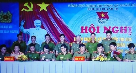 Hội thi "cán bộ Đoàn giỏi và tuyên truyền Nghị quyết Đại hội 12 của Đảng