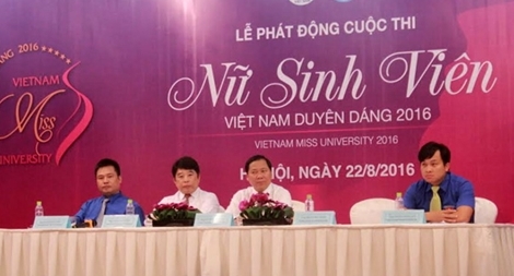 Phát động Cuộc thi “Hoa khôi Sinh viên Việt Nam 2016”