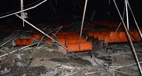 Hỏa hoạn thiêu rụi Trung tâm Văn hóa tỉnh 