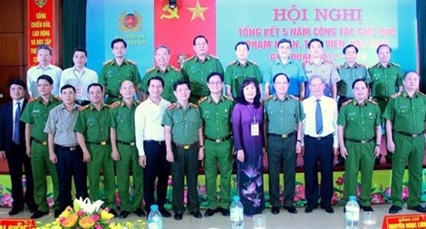 Tổng kết 5 năm công tác giáo dục phạm nhân, trại viên, học sinh