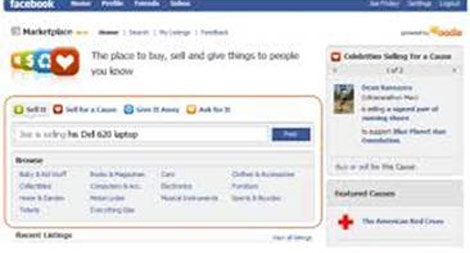 Mạng xã hội Facebook trở thành chợ điện tử khổng lồ