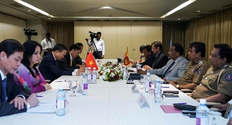 Đối thoại an ninh cấp cao giữa Việt Nam và Xri-lan-ca