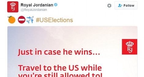 Quảng cáo “ăn theo” bầu cử tổng thống Mỹ