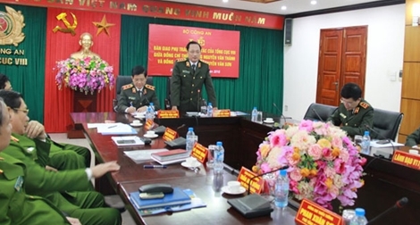 Lãnh đạo Bộ Công an làm việc về công tác thi hành án hình sự và hỗ trợ tư pháp