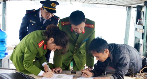 Ngăn chặn, xử lý tình trạng khai thác trái phép thủy sản tại vịnh Hạ Long