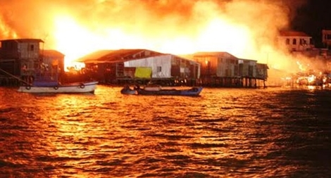 Hoả hoạn thiêu rụi hơn 40 căn nhà