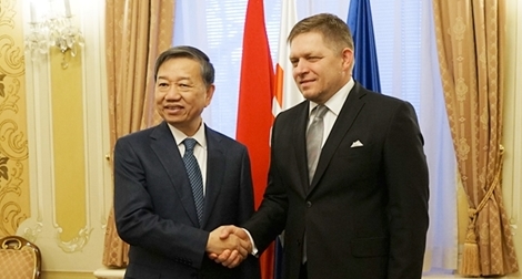 Bộ trưởng Tô Lâm thăm và làm việc tại Slovakia