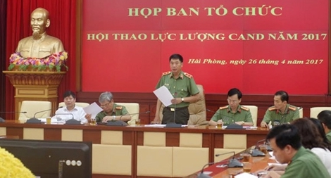 12-5, khai mạc Hội thao lực lượng CAND năm 2017