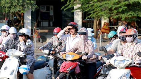 Bắc Bộ, Trung Bộ tiếp tục nắng nóng diện rộng