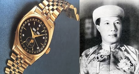 Chuyện chưa biết về chiếc đồng hồ đắt nhất thế giới của cựu hoàng Bảo Đại