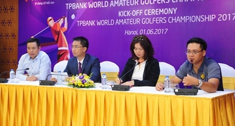 Chính thức khởi động Giải TPBank World Amateur Golfers Championship 2017