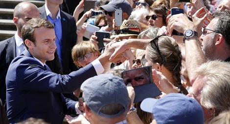 Bầu cử Quốc hội Pháp: Đảng của Tổng thống Macron thẳng tiến