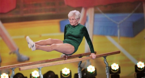 Nữ VĐV thể dục dụng cụ cao niên nhất thế giới